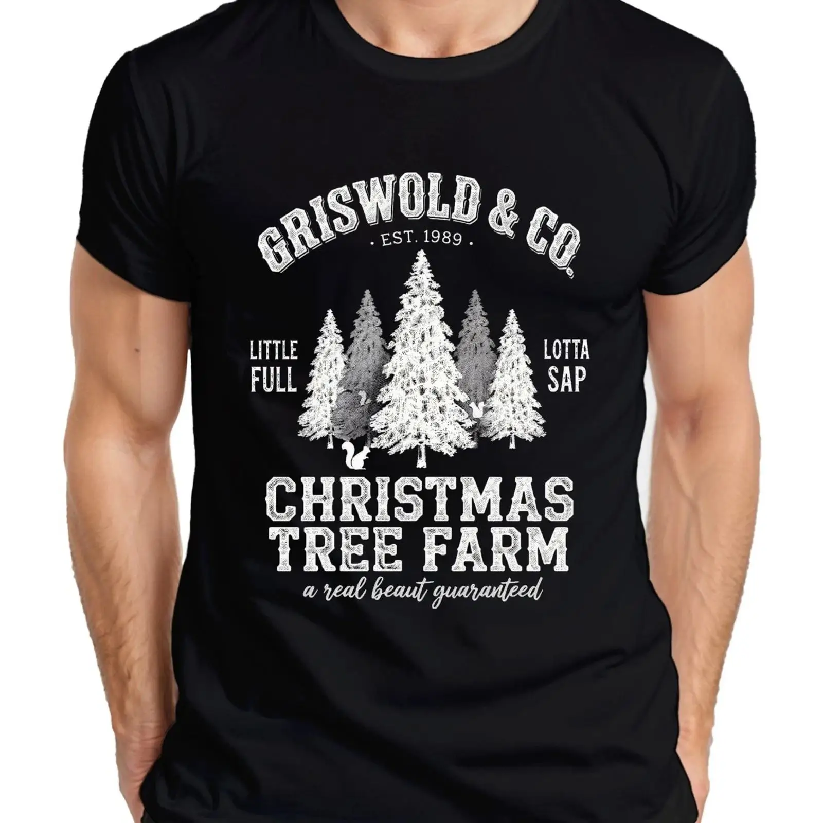 Family Tree Print - Christmas Tree Farm Griswold Est 1989