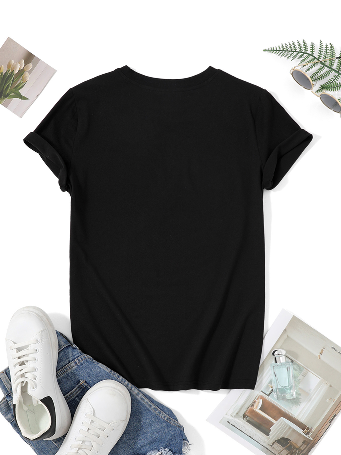 Plus Size Women Casual Round N - Family Tree Print review and price