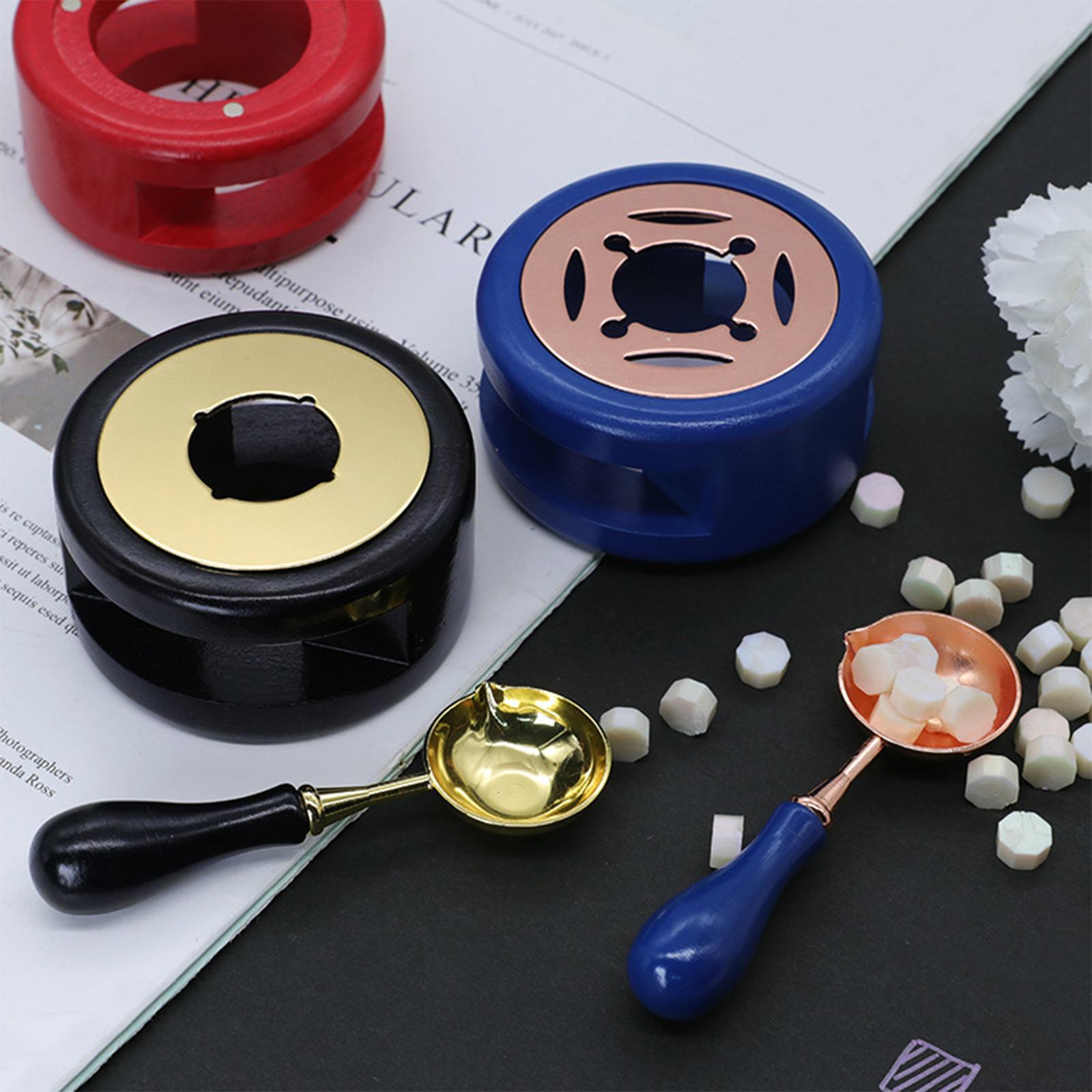 Wax Seal Warmer Copper Wood Me - Wax Seal Letter Kit review and price