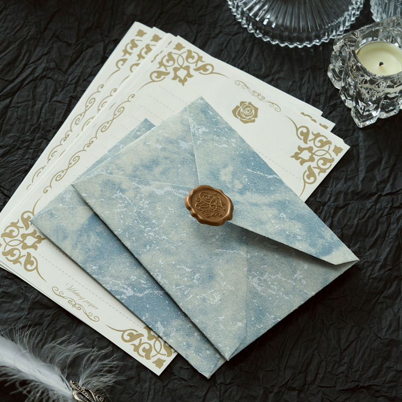 5pcs Gilded Shadow Envelope Ch - Wax Seal Letter Kit review and price