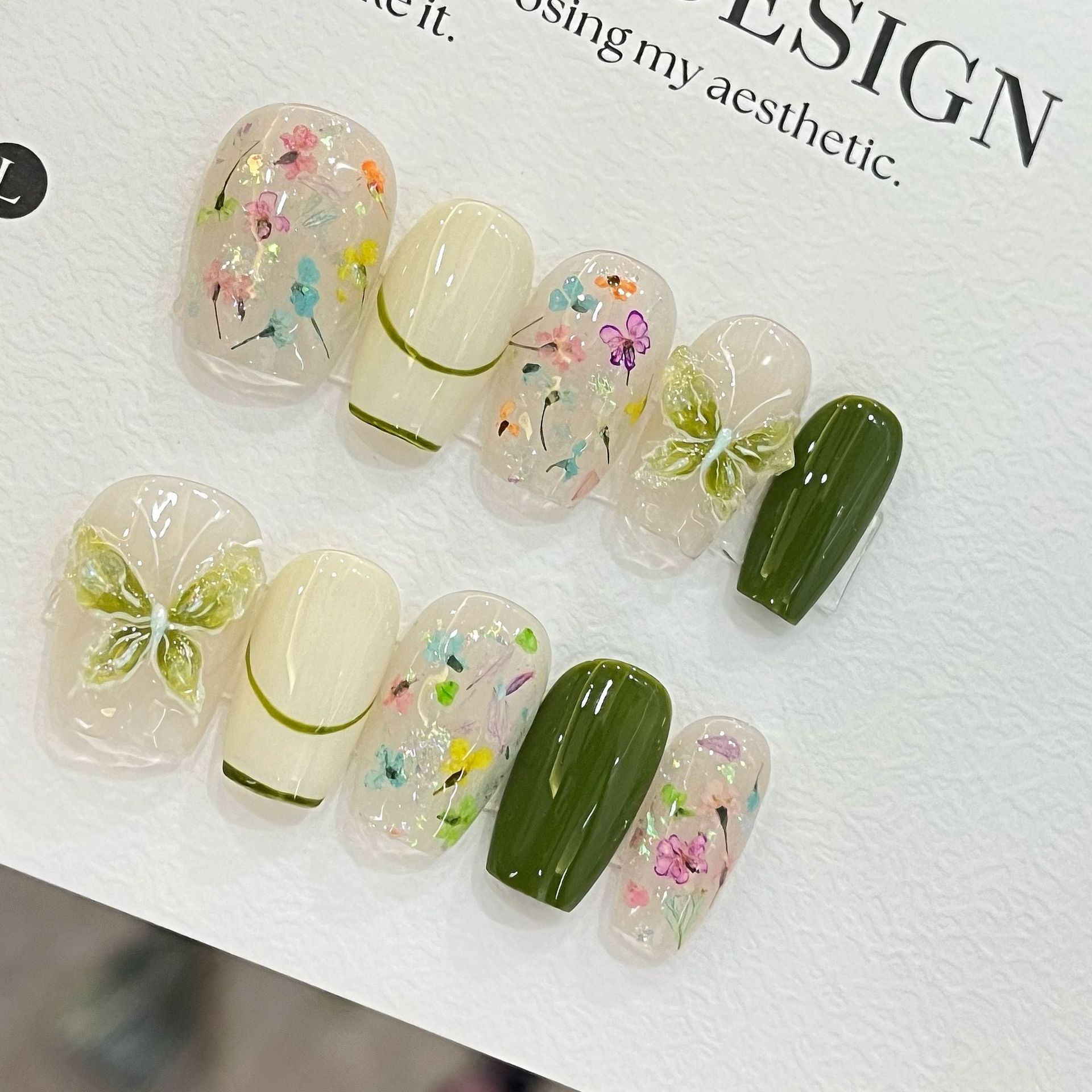 10pcs Butterfly Flower Fake Na - Pressed Flower Art review and price