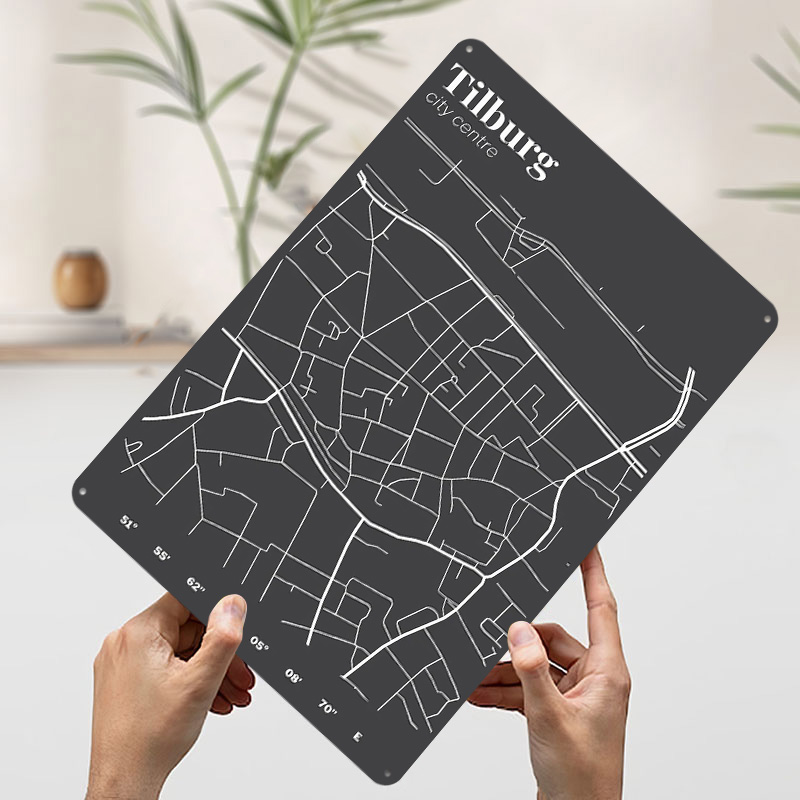 Tilburg City Centre Map Printe - Custom Map Poster review and price