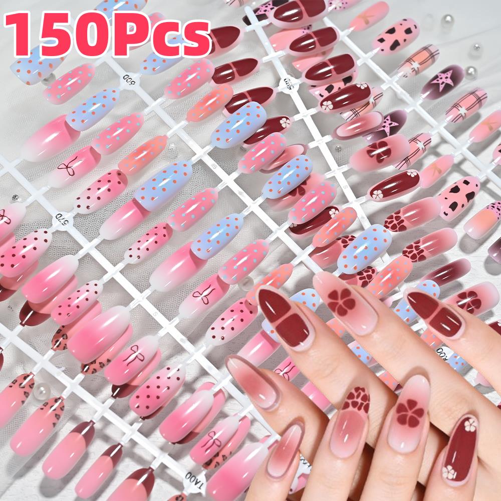 150Pcs Pink Blue Ombre Leopard - Pressed Flower Art review and price