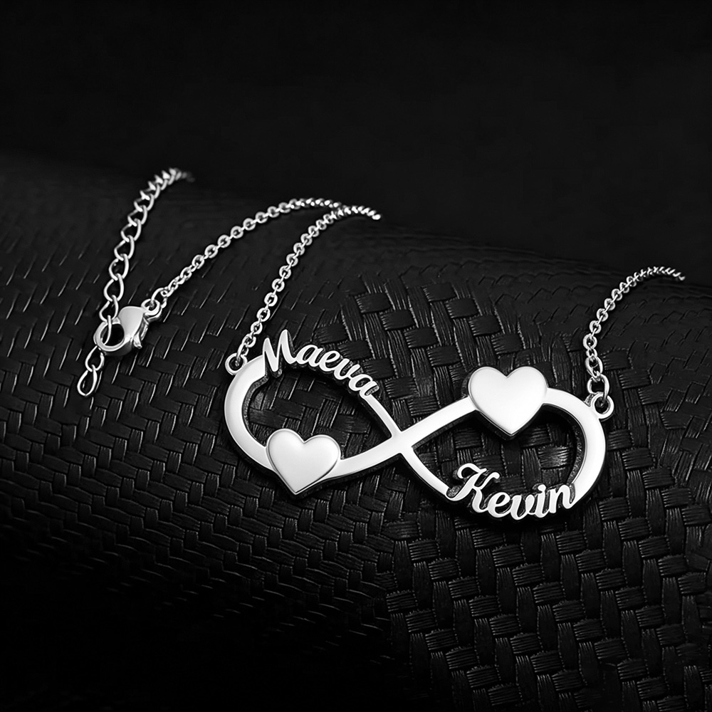 Custom Name Necklace Infinity  - Name Necklace Custom review and price