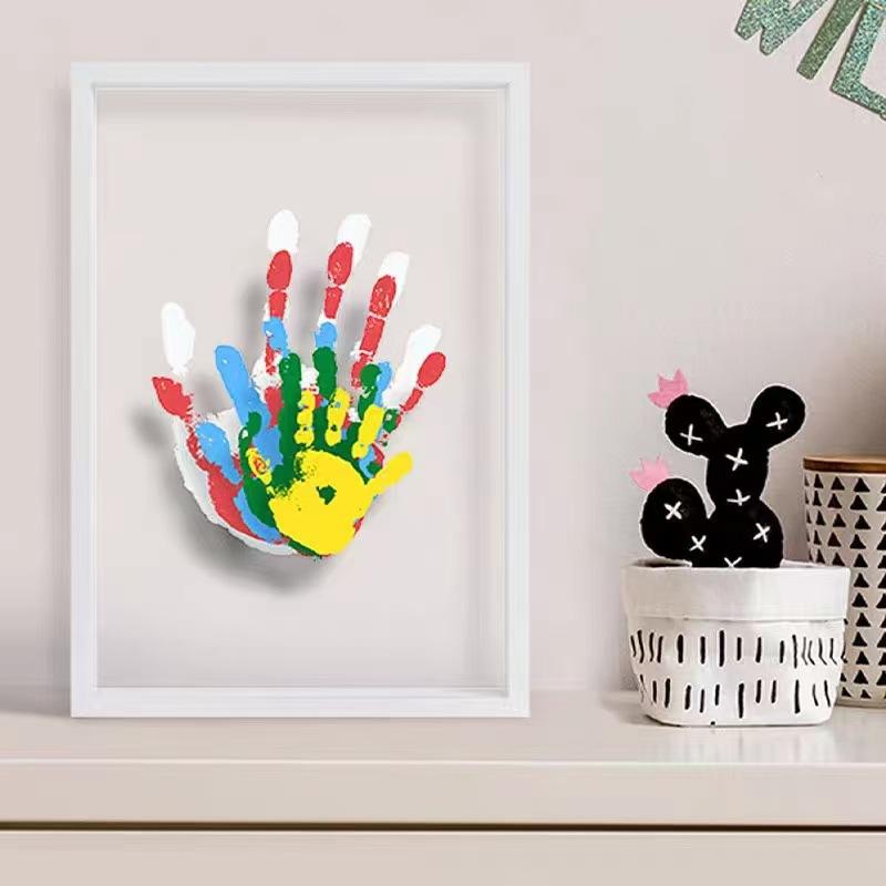 New-1Set Family Handprint Phot - Engraved Wood Frame review and price