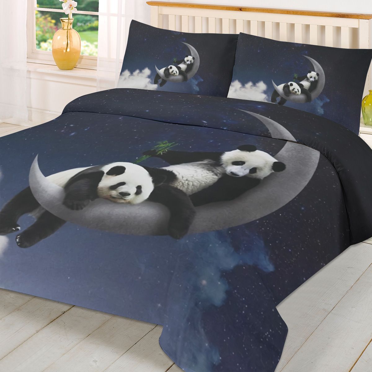Moon Night Sky Panda Bamboo St - Custom Night Sky review and price