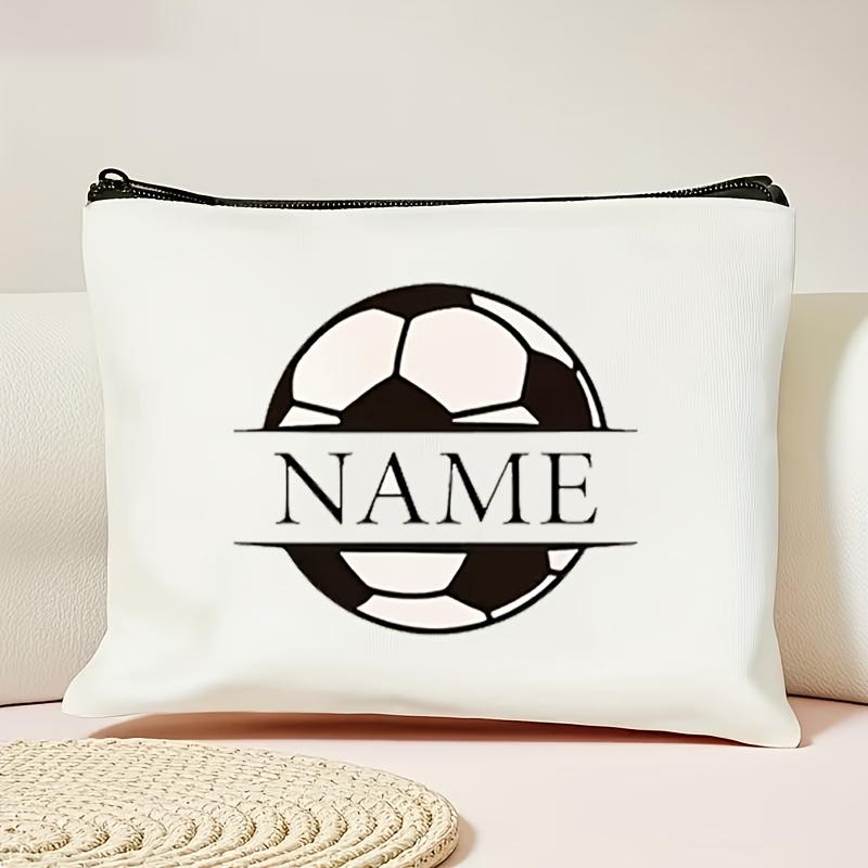 Custom Soccer Makeup Travel Ba - Personalized Name Box review and price