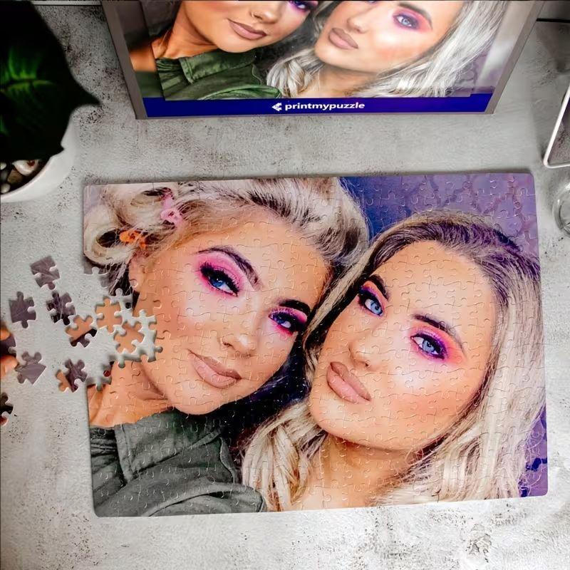 Custom Photo Puzzle Set Person - Pet Portrait Custom review and price