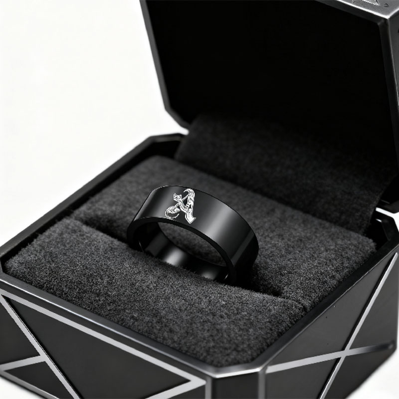 Letdiffery Customized Engraved - Initial Ring Custom review and price