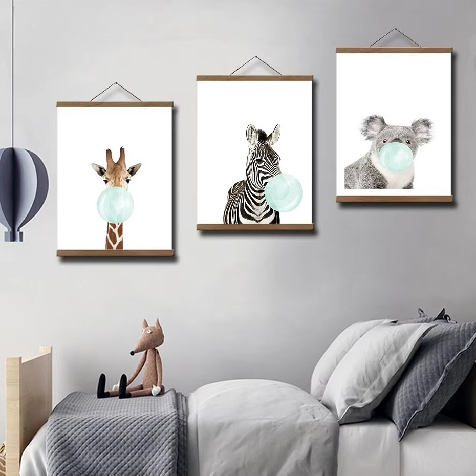 21-90cm Magnetic Wooden Pictur - Engraved Wood Frame review and price