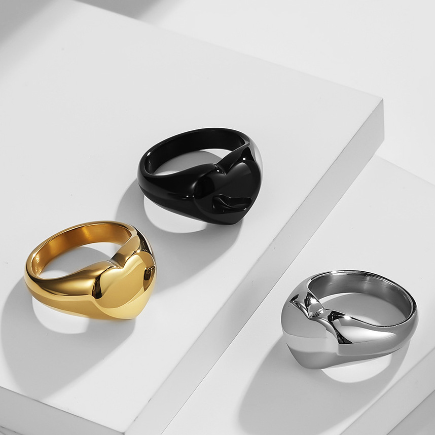 Customized Women Signet Ring C - Initial Ring Custom review and price
